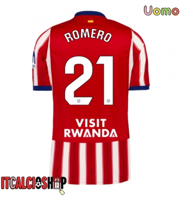 Atletico Madrid Cristian Romero #21 Prima Maglia 2026-27 Manica Corta